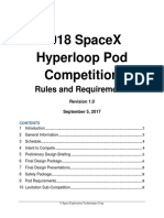 2018 Hyperloop Competition Rules & Requirements