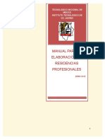Manual de Residencias Profesionales 2015