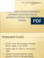 Integrasi Laporan Keuangan Rsud Kota Semarang