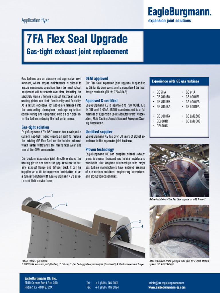 7FA Flex Seal Upgrade_Letter Gas Turbine General Electric