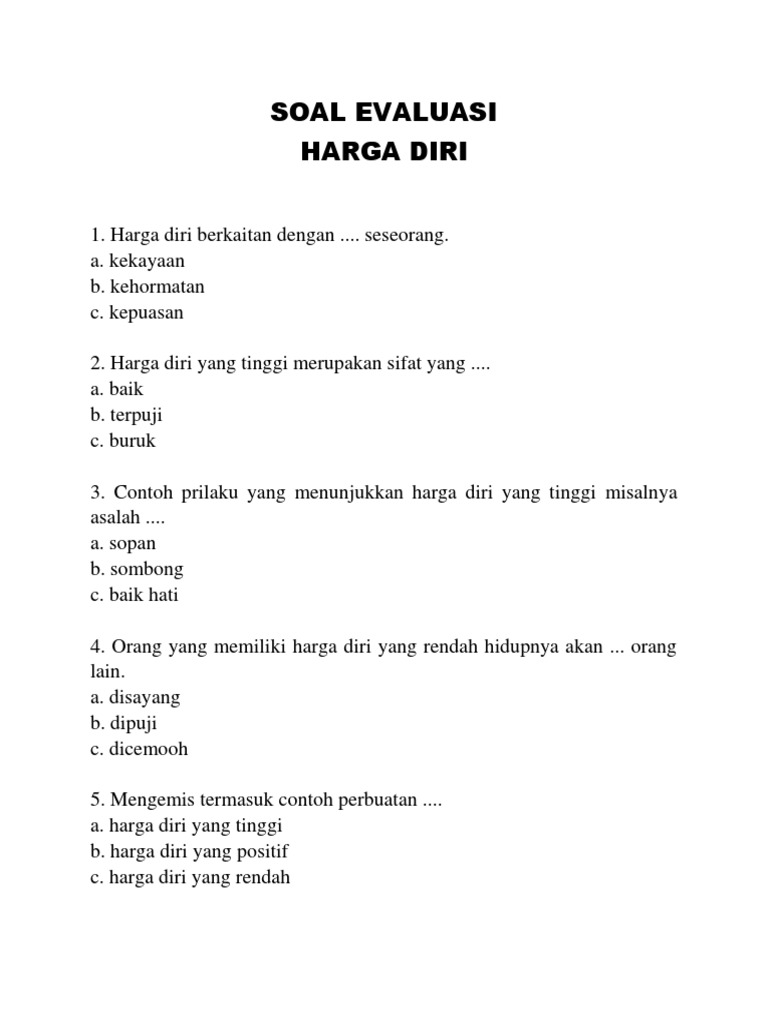 Rpp Pkn Kelas 3 Semester 2 Tentang Harga Diri Ilmusosial Id