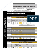 METRADO, COSTO Y PRESUPUESTO - Sistema de Muros de Ductilidad Limitada