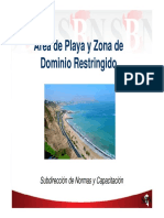 Playas y Dominio Restringido