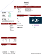 Super C: Attributes Description Motivations Complications