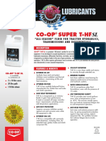 Co-Op Super T-HF: "All-Season"Fluidfortractorhydraulics, Transmissionsanddifferentials