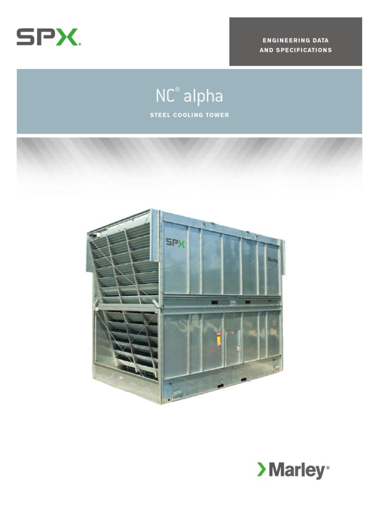 NC AlphaSteel Cooling Towers PDF Water Treatment Filtration