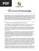 The Curse of Knowledge