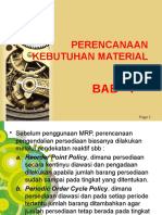 Bab 7 Perencanaan Kebutuhan Material