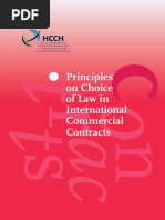 Principles On Choice of Law in International Commercial Contracts PDF