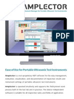 Ease of Use For Portable Ultrasonic Test Instruments