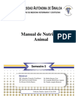 M. de P. de Nutrición Animal Reestructurado y Definitivo 28 de Agosto 2014