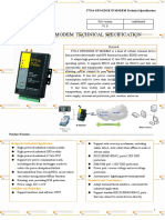 F7314 GPS+EDGE IP MODEM TECHNICAL SPECIFICATION