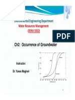 Ch2 Occurrence of Groundwater