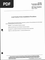 Axial Position Probe Installation Procedure - 1