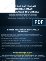 Kesetaraan Dalam Keberagaman Masyarakat Indonesia