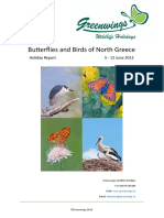Butterflies Birds of North Greece 2013 Holiday Report