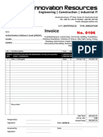 Premium Innovation Resources: Invoice