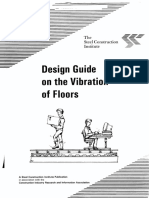 Design Guide On Vibration of Floor