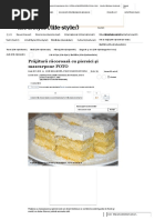 Prajitura Racoroasa Cu Piersici Si Mascarpone