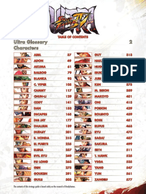 Zangief Ultra Street Fighter 4 moves list, strategy guide, combos