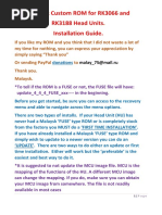 Instructions for Firmware the Device RK3066 and RK3188