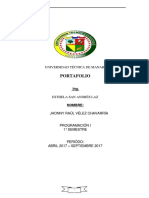 Porta Folio PROGRAMACION