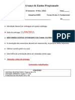 Avaliação de conteúdos do sistema respiratório e urinário