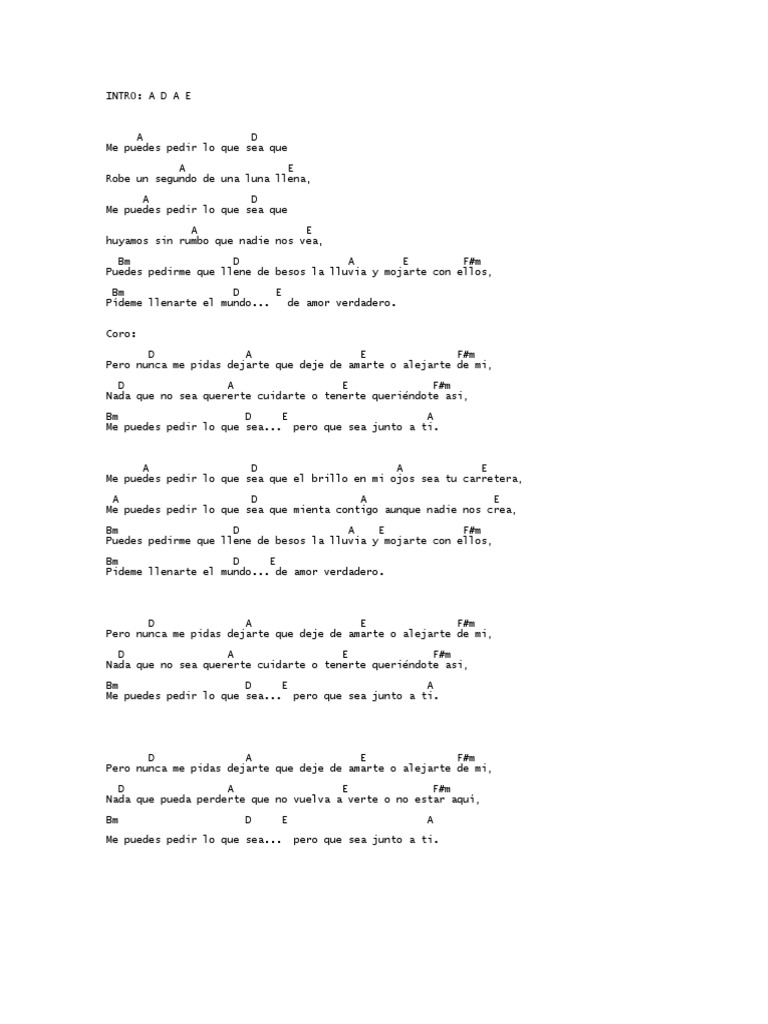 Pideme Banda Carnaval Letra Acordes wishqatar org