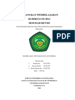 RPP Kurtilas Revisi - Penyajian Data Statistika - Wendayani