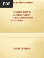 E-Tender Uploading Process Guide | PDF | Finance & Money Management