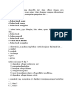 Soal Prakarya Kerajinan Kls 7