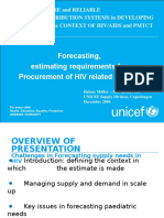 Forecasting HIV