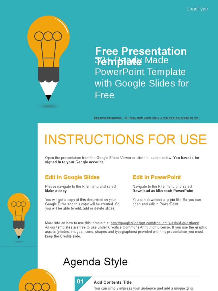 Free Google Slides & PowerPoint Templates | PDF | Microsoft Power Point ...