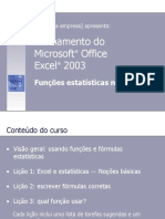 Treinamento Excel_Funções Estatísticas