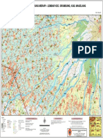 Peta Rupabumi Wilayah Gunung Merapi - Lembar Kec. Srumbung, Kab. Magelang - 1 PDF