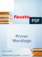 Presentación de Fausto