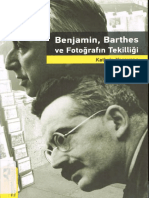 Kathrin Yacavone Benjamin Barthes Ve Fotoğrafın Tekilliği - Hayalperest Yayınevi