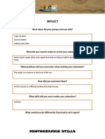 Photgraphic Stills Review Handout