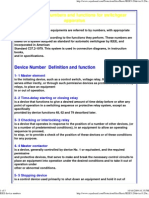 IEEE Device Numbers