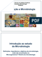 Aula 1 Introdução a Microbiologia
