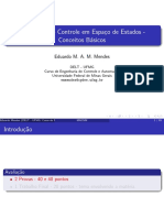 Introdução Ao Controle de Espaços de Estado PDF