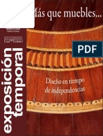 Muebles-Diseño en Tiempo de Independencia IMPRIMIR PDF