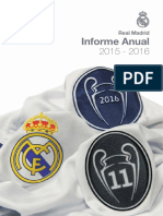 Real Madrid. Informe Anual 2015-16 