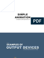 Simple Animation: in Compliance of The Requirements in ICT