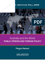 Australia and The World: The Lowy Institute Poll 2009