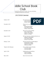 GT Book Club List 2017-18