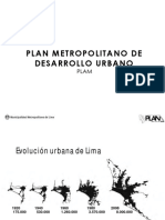 Plan Metropolitano de Desarrollo Urbano