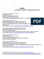 Chemical detection project