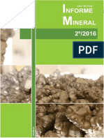 Informe Mineral 2016 - 2