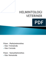 Filum Platyhelminthes and Nemathelminthes Parasites